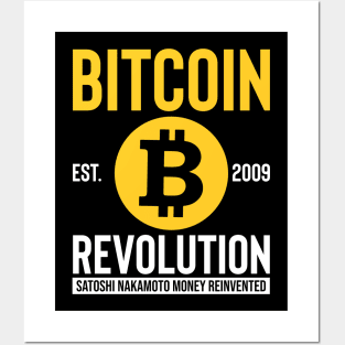 bitcoin revolutions' Posters and Art